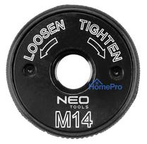 Quick-action nut for angle grinder, M14