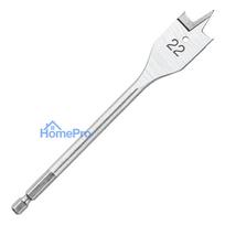 Blade wood drill bit, 22 x 152 mm