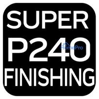 Sanding paper, velcro  113 x 113 mm, P240, 5 pcs. with 8 holes