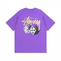 Unisex Streetwear Graphic Tee Cotton Short Sleeve T-Shirt Loose Fit Casual Medium white