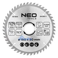 Saw blade, widia, 160 x 30 mm, 48 teeth