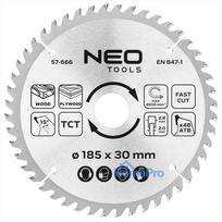 Saw blade, widia, 185 x 30 mm, 48 teeth