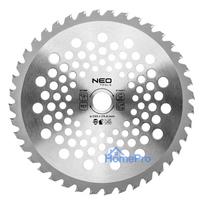 Petrol brushcutter blade, widia, 255 x 25.4 mm, 40 teeth, for brushcutting