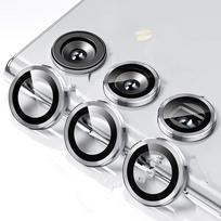 Rear Camera Protector Ring Case For Samsung Galaxy A57 A37 A56 A36 A26 A55 A54 A35 A34 A25 A15 Back Tempered Glass Lens Cover 4 Siliver For Samsung A34 5