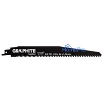 Blade for reciprocating saw, HM, 228 x 24 x 1.25 mm, 8/6 TPI