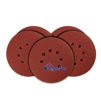 Velcro sanding discs 150 mm, K150, 5 pcs, with 8 holes, 65 mm