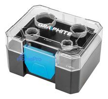 Diamond hole cutters (18, 22, 27, 35 mm), set 4 pcs