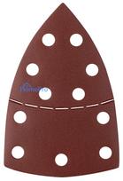 Sanding paper, velcro, iron 102 x 152 mm, P240, 5 pcs, with 11 holes