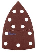 Sanding paper, velcro, iron 102 x 152 mm, P150, 5 pcs, with 11 holes