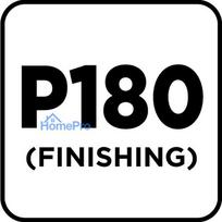 Sanding discs, perforated, Velcro-backed with holes 225 mm, P180, 5 pcs.