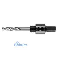 Adapter with pilot drill bit for bi-metal holesaws 14-30 mm, Hex