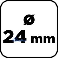Bi-metal hole saw 24 mm