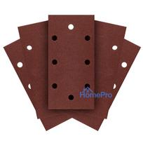 Sanding paper, velcro  93 x 185 mm, P120, 5 pcs. with 8 holes