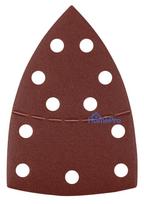 Sanding paper, velcro, iron 102 x 152 mm, P180, 5 pcs, with 11 holes