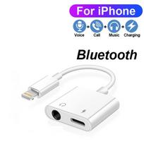 2 in 1 to 3.5mm Jack Audio Charging Adapter For iPhone X XS 11 12 13 14 Pro Max XR Headphones Audio Cable Connector Splitter 3 White 1PCS
