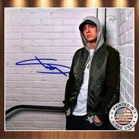 Eminem Autographed Signed 8x10 Photo REPRINT white