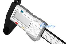 Digital caliper 150 mm, carbon fibre composite
