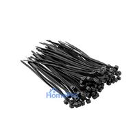 Cable ties 2.5 x 100 mm, black, 100 pcs