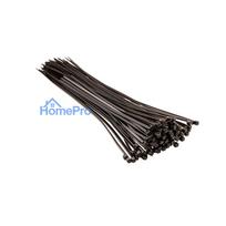 Cable ties 3.6 x 300 mm, black, 100 pcs