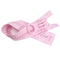 30# 60cm Big Zippers Resin Slider Head Cloth Accessories Pull Ring Zip  Craft C1
