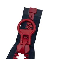30# 60cm Big Zippers Resin Slider Head Cloth Accessories Pull Ring Zip  Craft A4