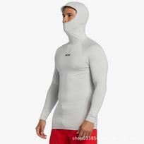 QUICKSILVER Mens Long Sleeve Hooded Rash Guard UV Protection Surf Shirt Swimming Diving 5XL