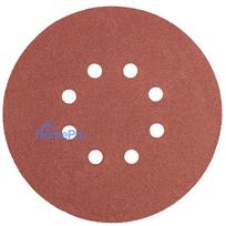Velcro sanding discs 150 mm, K150, 5 pcs, with 8 holes