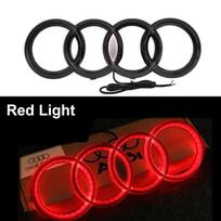 LED Car Dynamic Streamer Badge Light Front Grille Emblem for hot Q7 Q8 S3 A1 A2 A3 A4 A5 A6 Q3 Q4 Q5 Q6 S5 S7 A7 Q2 Accessories 273mm
