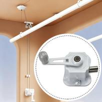 Hand Crank for Lifting Clothes Drying Rack Home Use Easy Installation 1.8M Steel