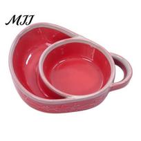 Modern Nostalgic Kitchenware Ceramic Divided Serving Plate, Fan-Shaped Sectional Tray with Handle for Breakfast Compact Dining Room Tableware 1pc
