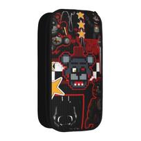 Classic FNAF At Freddys Pencil Case Pencilcases Pen for Student Big Capacity Bags Students School Zipper Accessories black
