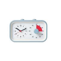 60 Minute Countdown Dual Screen Visual Timer Dual Screen Kitchen Timer  For Kid Homework Classroom mėlyna