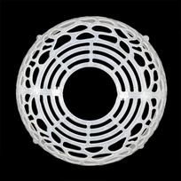 Replaceable Planting Cover Hollowed Floral Hole Cover  For Fern Phalaenopsis Style 4