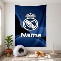 Madrido Realas (5) Individualizuojamas vardinis dekoratyvinis sieninis gobelenas – ideali sienų puošybos priemonė miegamiesiems, svetainėms, bendrabučiams ir namams. 100cmx150cm