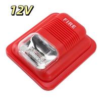Horn Alert Wireless Fire Alarm Strobe Light Wireless Conventional Strobe  Office Environment 12V