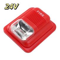 Horn Alert Wireless Fire Alarm Strobe Light Wireless Conventional Strobe  Office Environment 24V