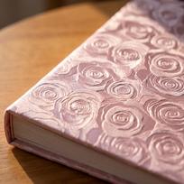 4x6 600 Pockets Photo Storage Book PU Surface Photo Organizer Book  Wedding Album Rose Bloom