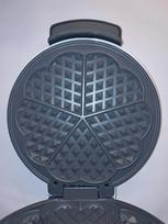 Ideenwelt Waffle Maker, Round, White 1 Pc