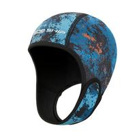 2mm Neoprene Swim Cap Adults Warm Water Sports Pool Diving Snorkeling Black Camo Gray Blue Pink Camouflage