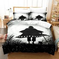 Anime Bleach Urahara Kisuke Bedding Set Printed Bed Set With Pillowcase Bed Duvet Cover Soft Queen King Size Bedclothes Home 70x133cm 2pcs
