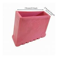 Red Rubber Ladder Foot Cover Replacement Sleeve for Portable Folding Ladders