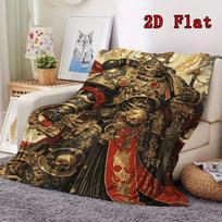 Warhammer 40k 2D Flat Pattern Flannel Blanket High quality All Seasons Warmth and Comfort Perfect for Christmas Gifts.MMT0918390 80cm x 120cm