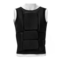 Karate Chest Guard Adjustable Breathable Body Protector with EPE Foam Padding for Martial Arts Sparring Training Adult Youth XS