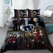 Damon salvatore The Vampire Diaries Duvet Cover Pillowcase Bedding Set Adult Bedroom Decoration Children Single Double Size 100x135cm