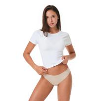 ANDAR All Day Fit Thong Black [APPIP-80BLK]/M white