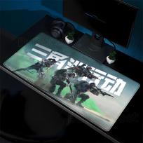 PC Game Delta Force Large mouse pad For Gaming mousepad with Stitched Edges and NonSlip Rubber Base Extended game accessories 800x300x2mm
