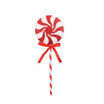 Cartoon Big Lollipop Ornament Foam Xmas Candy Hanging Decor  New Year Gift Decoration Style 1