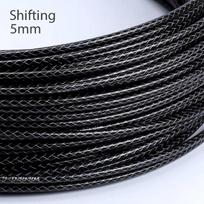 3m 5mm Bike Brake Derailleur Cable Housing Woven Line Pipe for MTB Road Bicycle Shifting and Braking Systems ShiftBlack3m