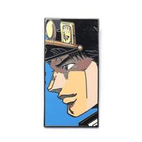 JOJO's Bizarre Adventure Anime Brooch: Two-Dimensional Alloy Drip Oil Creative Pin Badge black