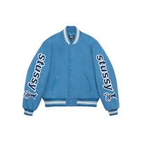 Stussy SS24 VARSITY JACKET COMPETITION Jackets & Coats Men's 115748 L gray